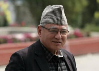 Thapa has been elected as Leader of the CPN UML Parliamentary party