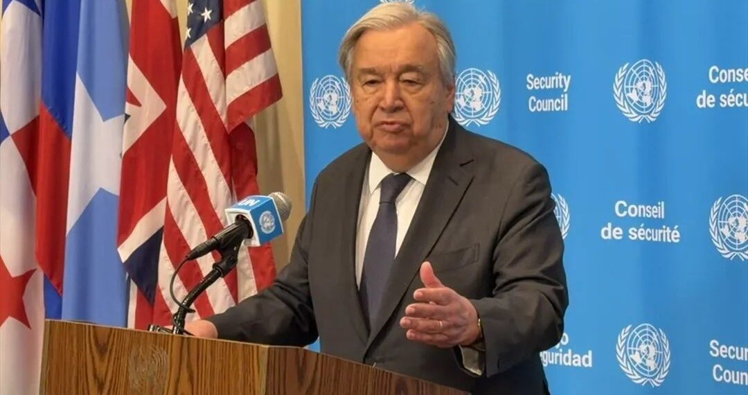 UN Secretary-General Guterres strongly condemned on attack in Lebanon that killed a French peacekeeper