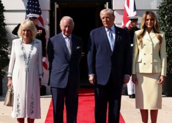 US President Trump Welcomes King Charles to White House