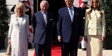 US President Trump Welcomes King Charles to White House