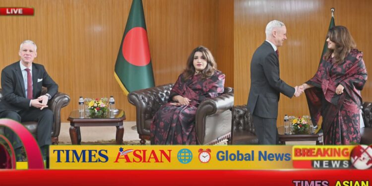 Swiss Ambassador Calls on State Minister Shama Obaed Islam