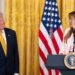 Donald Trump and Melania Trump welcomed America’s military mothers to the White House ahead Mother’s Day