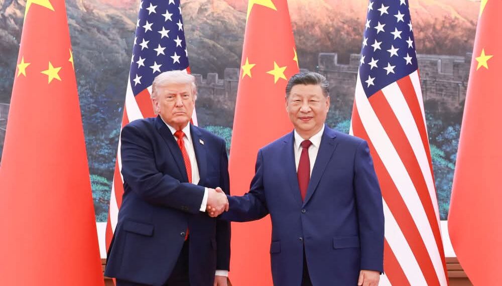 U.S. President Donald Trump participated in a bilateral meeting with Chinese President Xi Jinping in Beijing