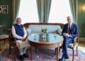 Indian PM Narendra Modi held talks with Norwegian PM Jonas Gahr Store in Oslo