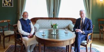 Indian PM Narendra Modi held talks with Norwegian PM Jonas Gahr Store in Oslo