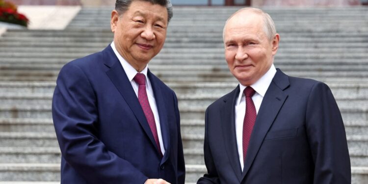 Chinese President Xi Jinping and Russian President Vladimir Putin met in Beijing for high-level talks
