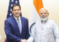 Indian Prime Minister Narendra Modi met US Secretary of State Marco Rubio in New Delhi