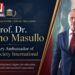 Prof. Dr. Stefano Masullo Appointed Honorary Ambassador of Equal Society International for Global Education and Social Inclusion