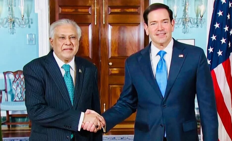 Pakistan DPM  Ishaq Dar Meets U.S. Secretary Rubio