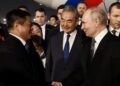 Russian President Vladimir Putin arrived in Beijing for a two-day State Visit