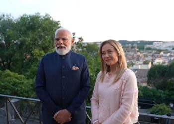 Indian PM Modi met Italian PM Meloni in Rome for bilateral talks
