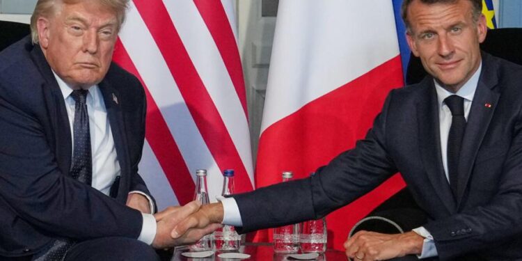 Trump, Macron Discuss Iran Deal and Oil Prices Ahead of G7 Summit