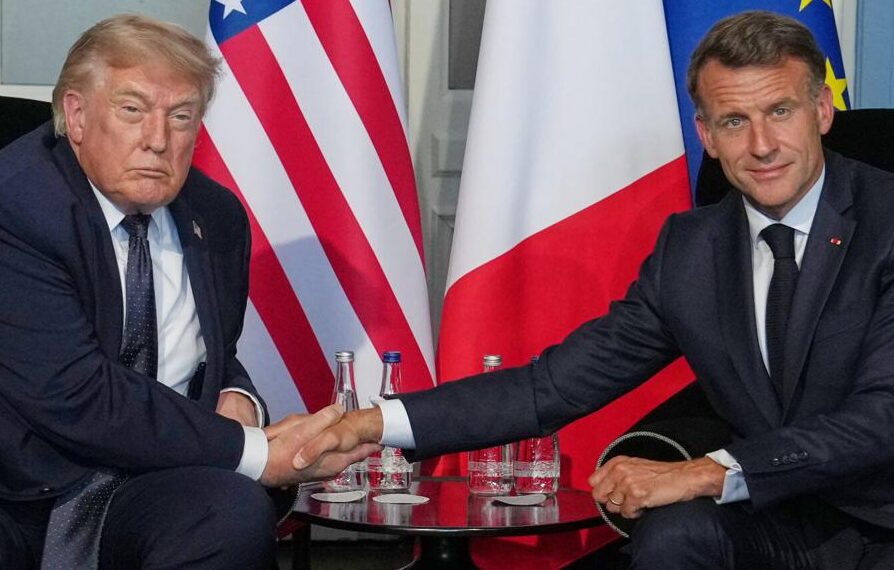 Trump, Macron Discuss Iran Deal and Oil Prices Ahead of G7 Summit