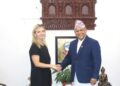 U.S. Under Secretary Sarah B. Rogers met Nepal Foreign Minister Shishir Khanal