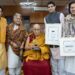 His Holiness the Dalai Lama Formally Receives Grammy Award in Dharamsala