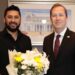 RSP President Rabi Lamichhane Meets Trump’s Special Envoy Sergio Gor in New Delhi