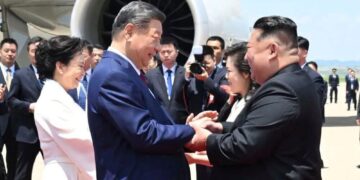 Xi Jinping Arrives in Pyongyang for Rare State Visit