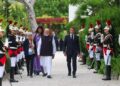 Indian PM Modi Meets French President Macron in France