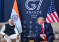 Modi Meets Trump at G7 Summit in France