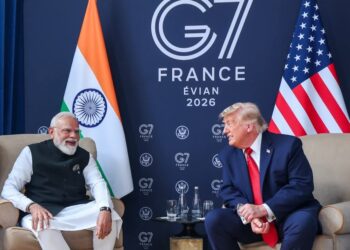 Modi Meets Trump at G7 Summit in France