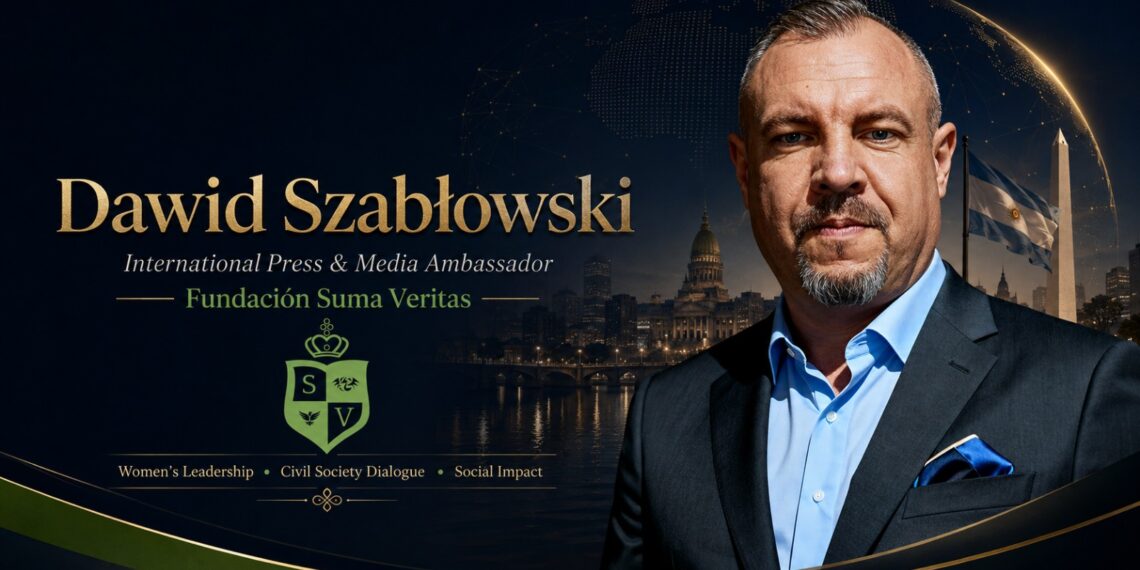 Fundación Suma Veritas Grants Dawid Szabłowski the Honorary Distinction of International Press and Media Ambassador