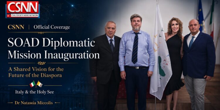 The Inauguration of the Diplomatic Mission of the State of the African Diaspora: A Shared Vision for the Future of the Diaspora