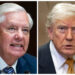 U.S. President Trump Pays Emotional Tribute to Senator Lindsey Graham