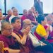 Khenpo Chimed Tsering (Dr. Lharkyal Lama), President of IBC Celebrates Ashadha Purnima at Indian Embassy in Kathmandu