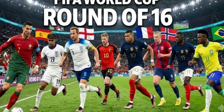 Round of World Cup 16 begins today