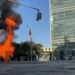 Tibetan independence activist Lobsang Palden self-immolated in front of United Nations Headquarters