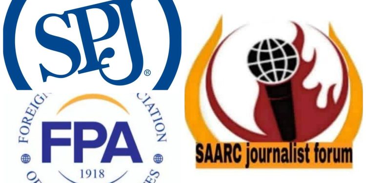 SAARC Journalist Forum Expresses Solidarity with U.S. Press Freedom Coalition, Urges Congress to Protect Foreign Journalists